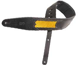 Levys YELLOW Snakeskin Guitar Strap