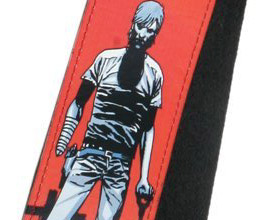 Walking Dead Grave Digger Guitar Strap close up