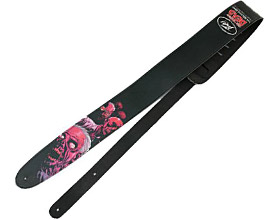 Walking Dead Purple Zombie Guitar Strap