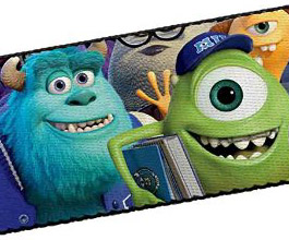 Guitar Strap 16, Monsters Inc, close up