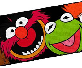 Guitar Strap 17, Muppets, close up