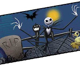 Nightmare Before Christmas, Guitar Strap 4, close up