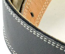 Sheepskin Guitar Strap 1 by Pete Schmidt close up