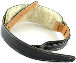 Sheepskin Guitar Strap 1 by Pete Schmidt