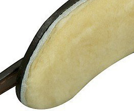 Sheepskin Guitar Strap 2 by El Dorado close up