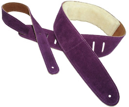 Sheepskin Guitar Strap 8 by Perris Leathers