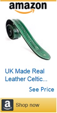 Celtic Guitar Strap - beautiful Celtic designs on quality leather