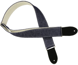 Denim Guitar Strap 5 by Pete Schmidt