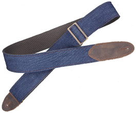 Denim Guitar Strap 9 by LM Products