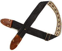 Denim Guitar Strap 11 by LM Products