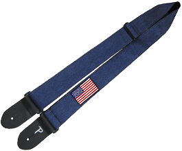 Denim Guitar Strap 18 by Perris Leathers