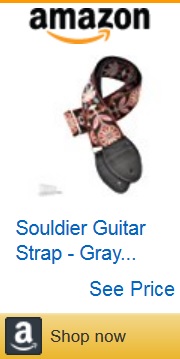 embroidered guitar strap 04 by Amazon