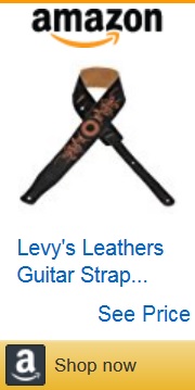 embroidered guitar strap 09 by Amazon