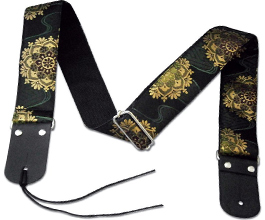 flower guitar strap 04