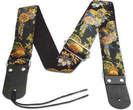 flower guitar strap 05