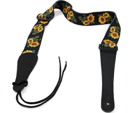 flower guitar strap 15