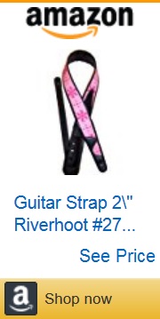 flower guitar strap 08 by Amazon