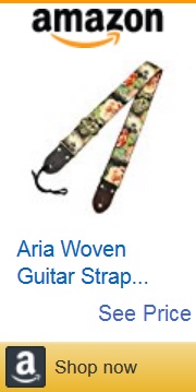 flower guitar strap 09 by Amazon