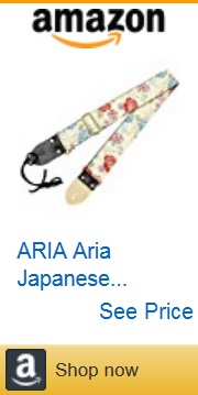 flower guitar strap 12 by Amazon