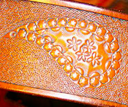 paisley guitar strap 03 close up