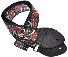 paisley guitar strap 07