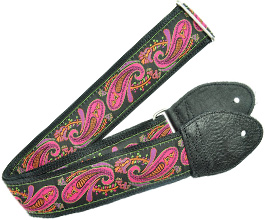 paisley guitar strap 10